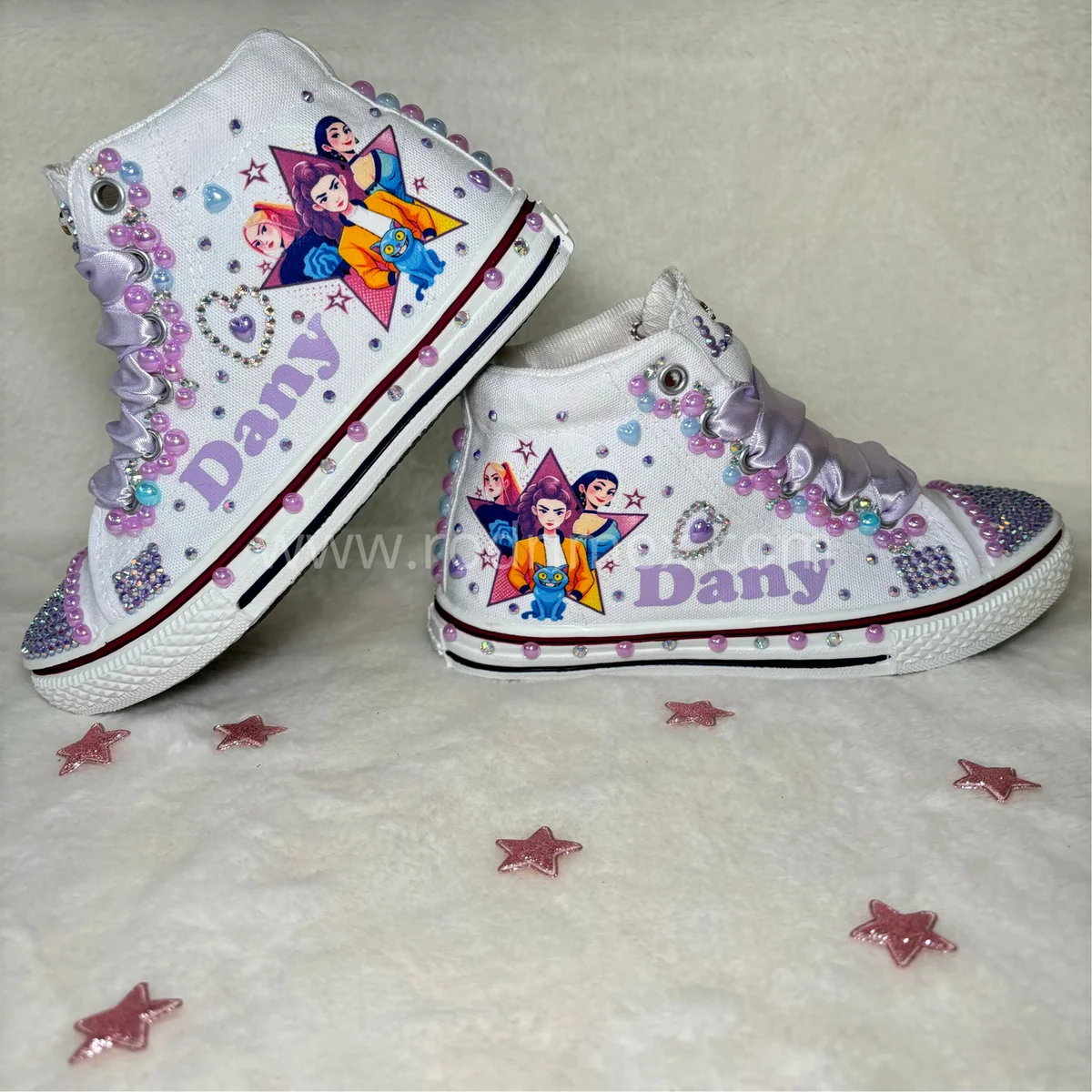 ZAPATILLA DE LAS GUERRERAS K-POP LILA BEBÉ